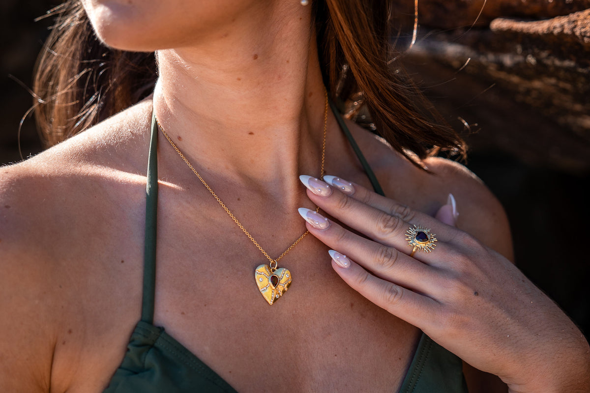 Amara Heart Ring