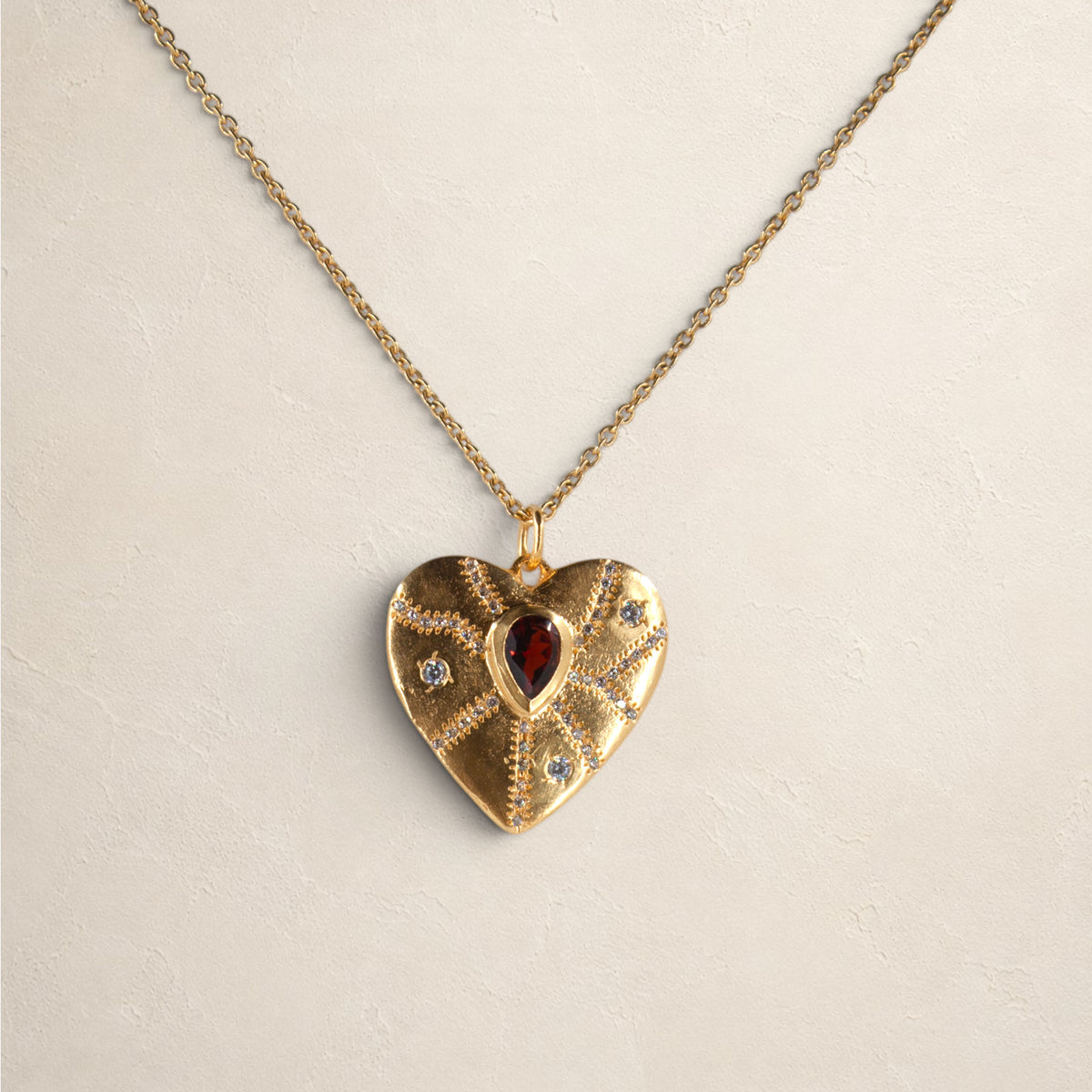Kintsugi Heart Pendant